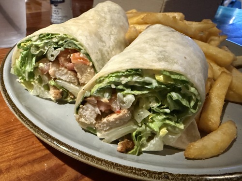 Grilled Chicken Caesar Wrap