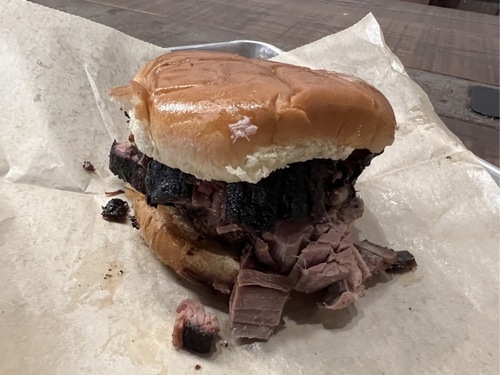 Beef Brisket Sandwich